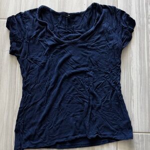 GAP Dark Blue Short Sleeve Women's Tee
